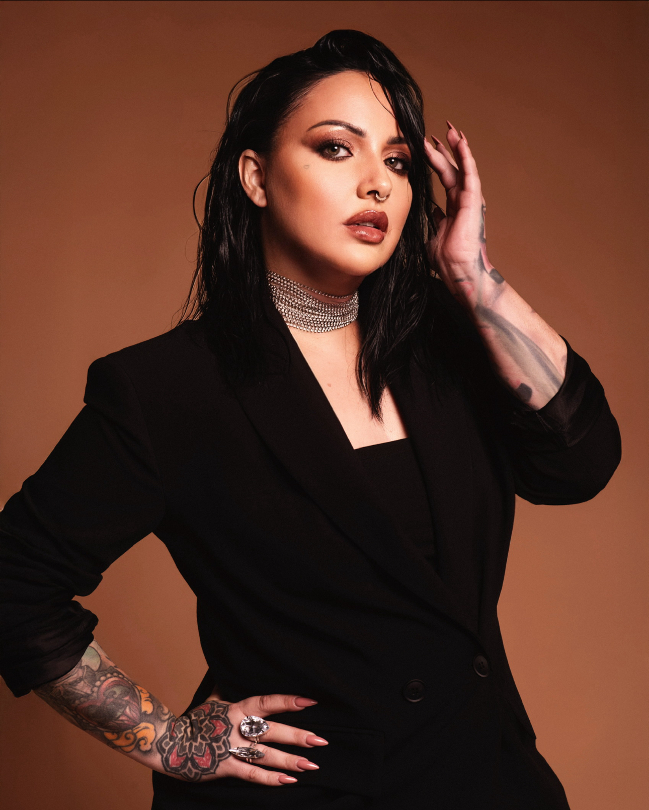 Sheila Peinado, award-winning brow artist in Brooklyn, New York